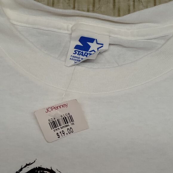 1997 Starter T-Shirt New England Patriots AFC Champions Single Stitch XL NWT - Picture 5 of 9